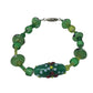 Women's/Girl's Green Beaded Bracelet
