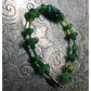 Women's/Girl's Green Beaded Bracelet