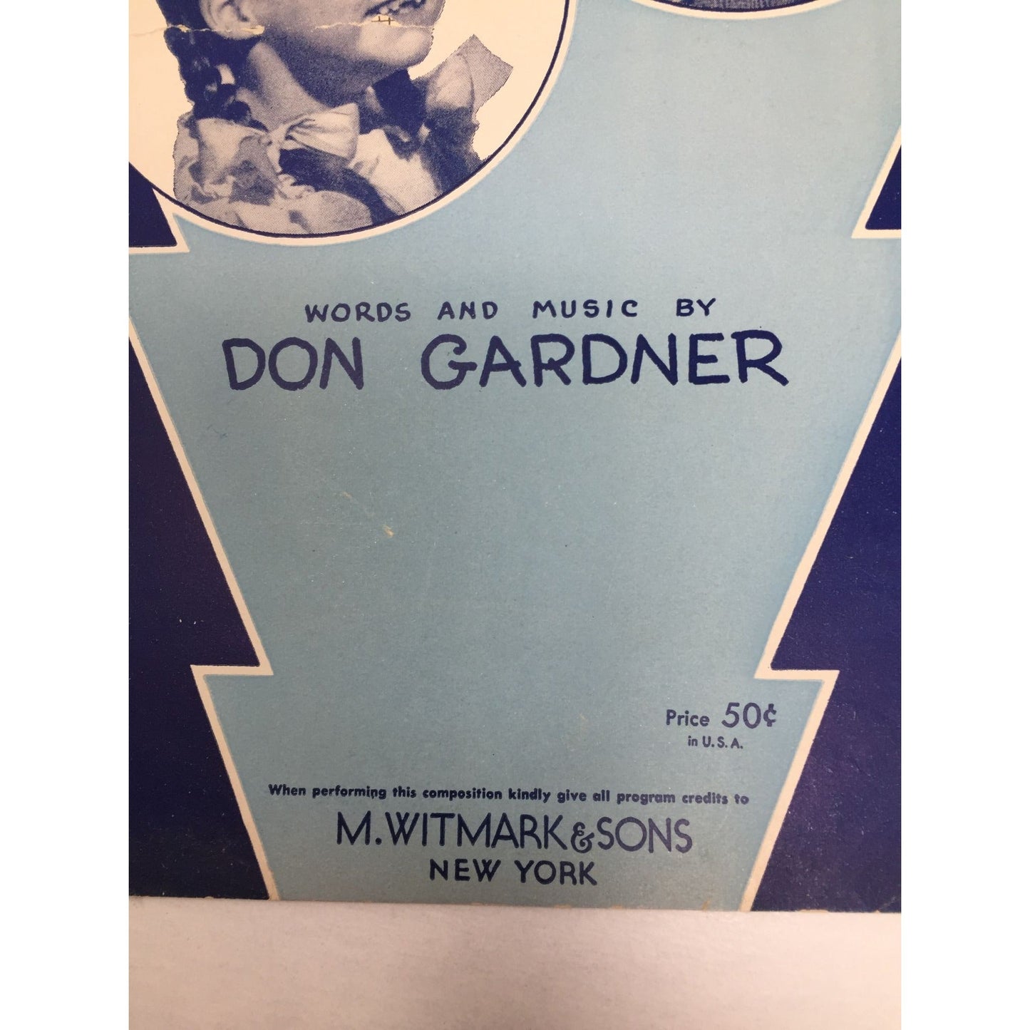 Vintage Sheet Music for the holiday song "(All I Want for Christmas Is) My Two Front Teeth". A+ Stuff  A+ Stuff