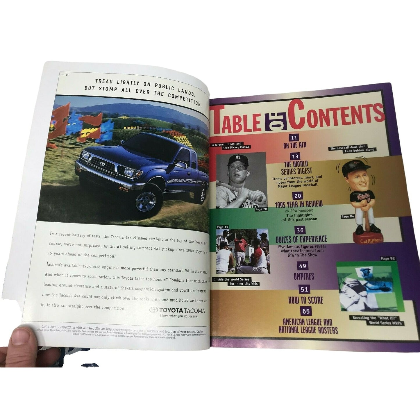 MLB Cleveland Indians Yearbook, Souvenir Scorebook & Collector's Book Set