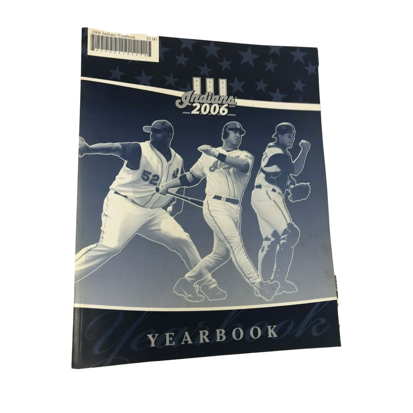 MLB Cleveland Indians Yearbook, Souvenir Scorebook & Collector's Book Set