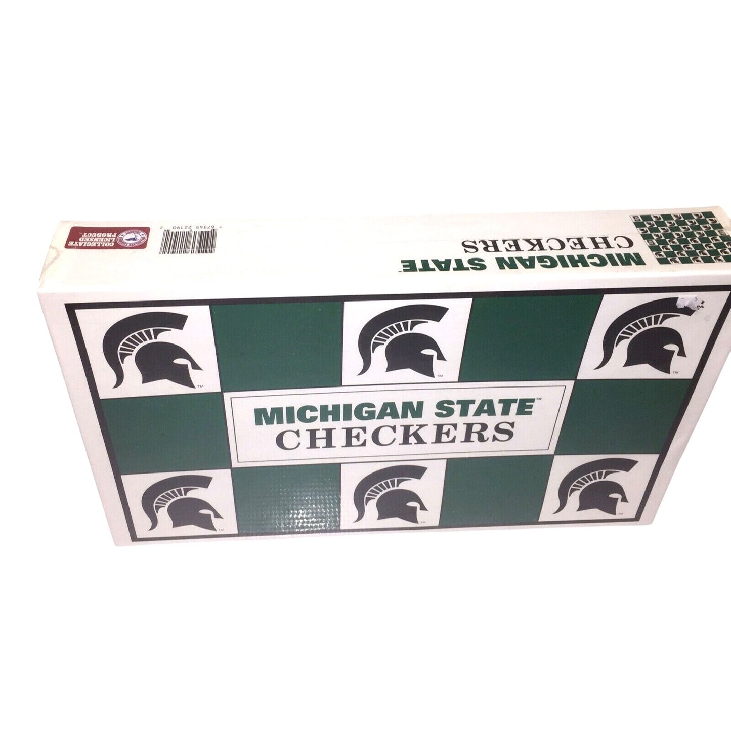 MICHIGAN STATE Helmet Piece CHECKERS Set New & SEALED Go Spartans!