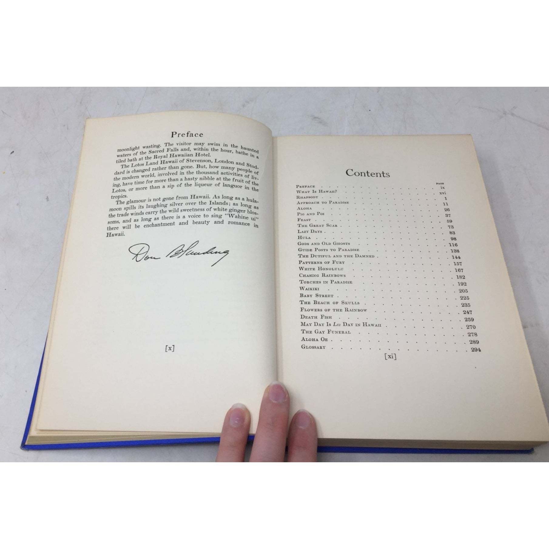 Vintage Hardcover Edition of the Book Hula Moons by Don Blanding unbranded  A+ Stuff Vintage Books