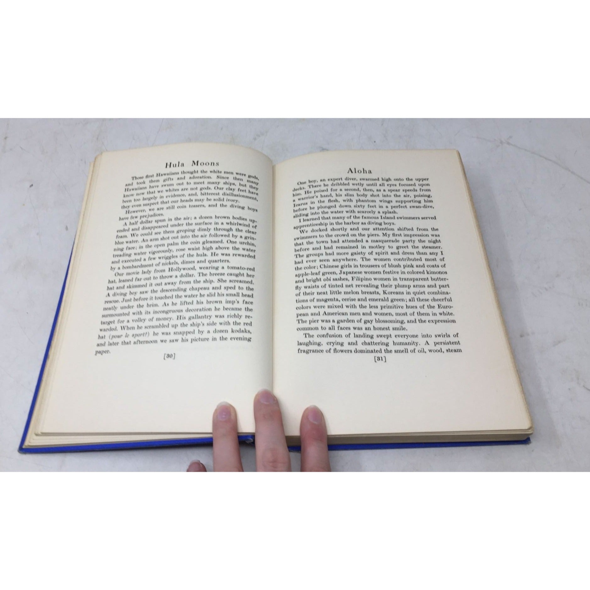 Vintage Hardcover Edition of the Book Hula Moons by Don Blanding unbranded  A+ Stuff Vintage Books