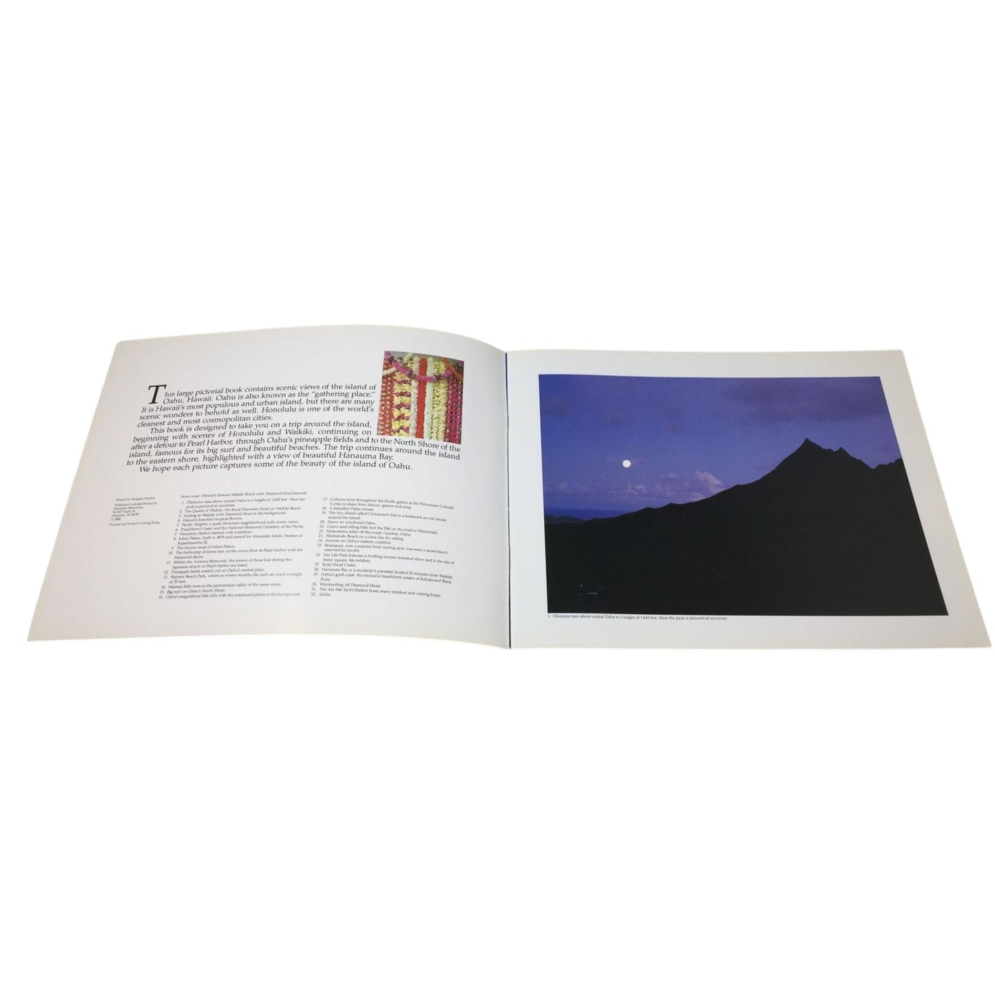 Pictorial Book titled "Viewbook Island of Oahu" A+ Stuff  A+ Stuff Books