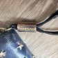 Jimmy Choo Blue Star Studded Long Wallet