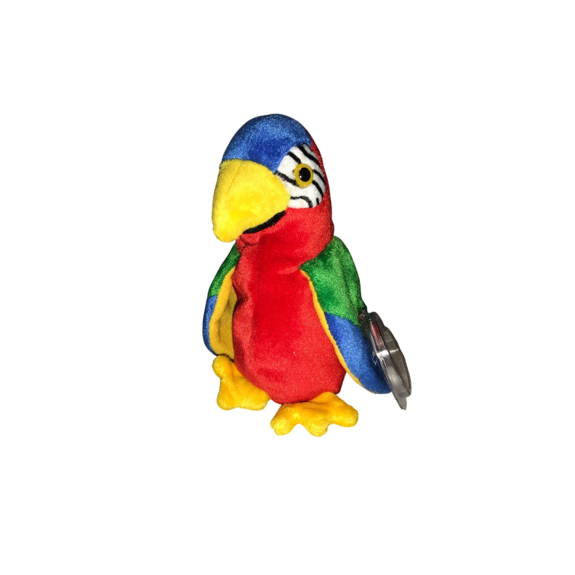 1997 Jabber the Parrot Beanie Baby TY Beanie Baby  A+ Stuff Plush Toys / Stuffed Animals