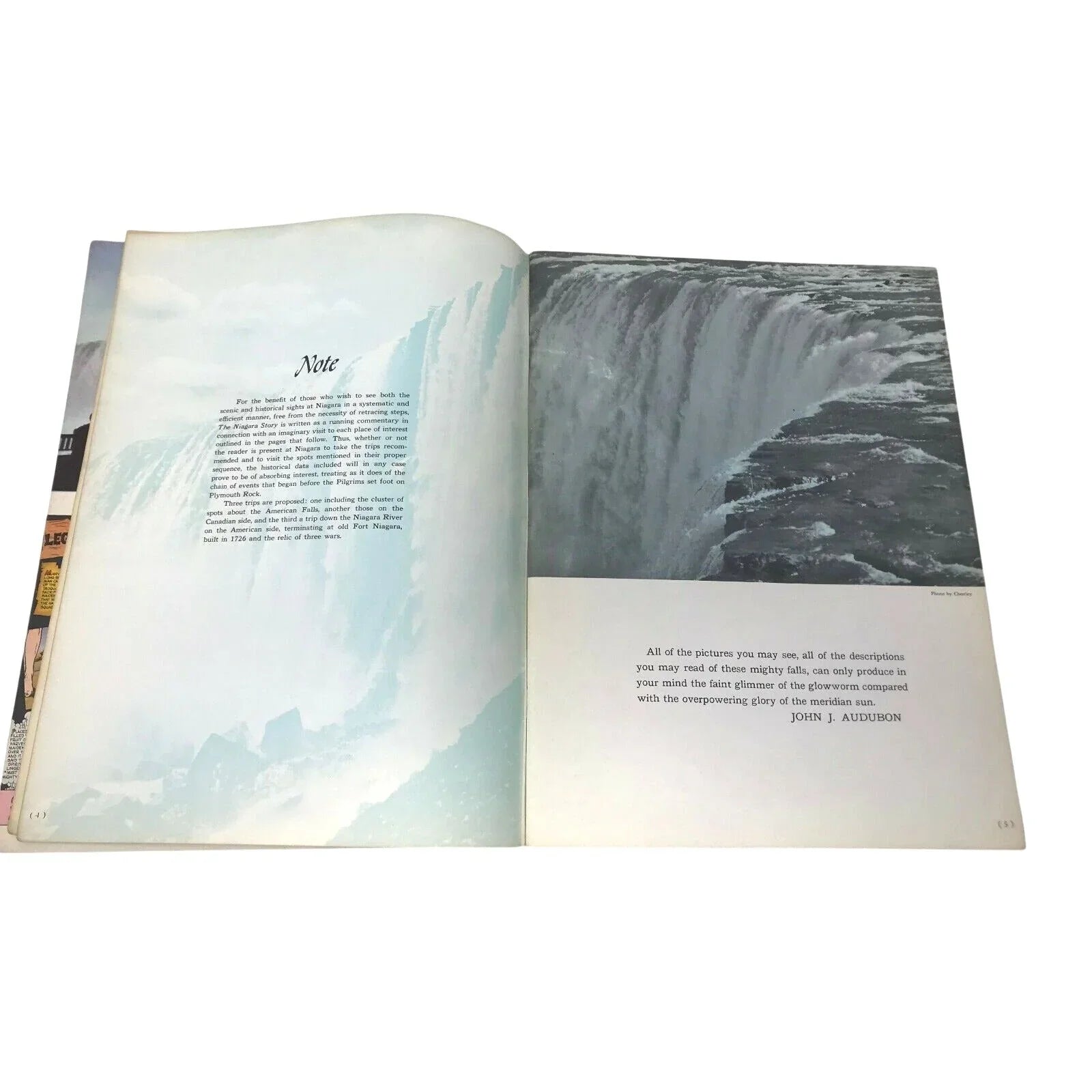 The NIAGARA STORY Pictorial Guide to Niagara Falls R Yates 1954 R Yates  A+ Stuff Books
