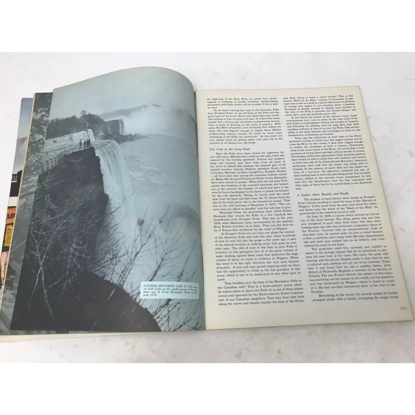 The NIAGARA STORY Pictorial Guide to Niagara Falls R Yates 1954 R Yates  A+ Stuff Books