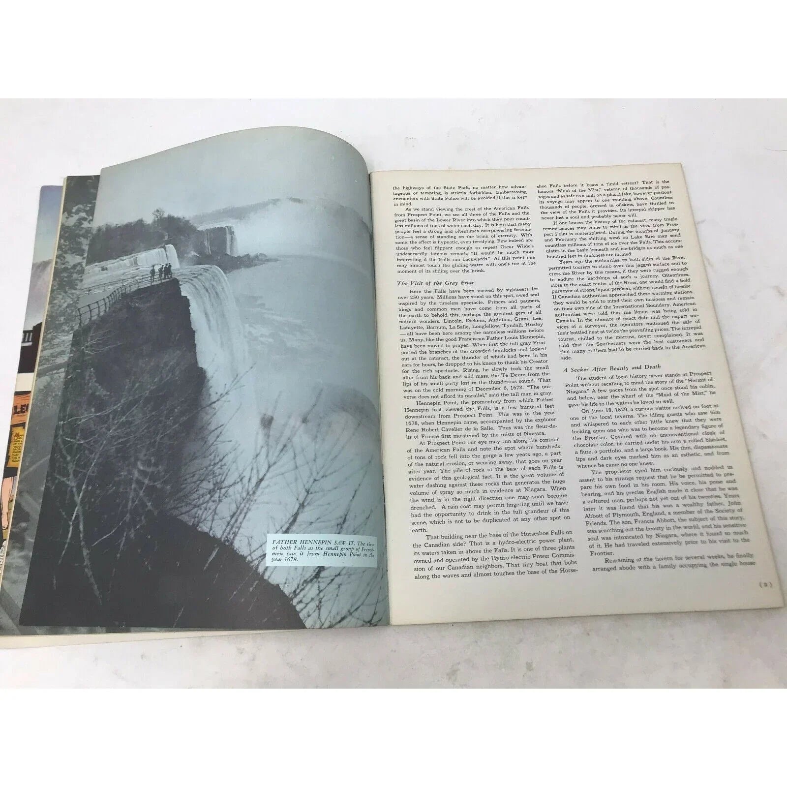 The NIAGARA STORY Pictorial Guide to Niagara Falls R Yates 1954 R Yates  A+ Stuff Books