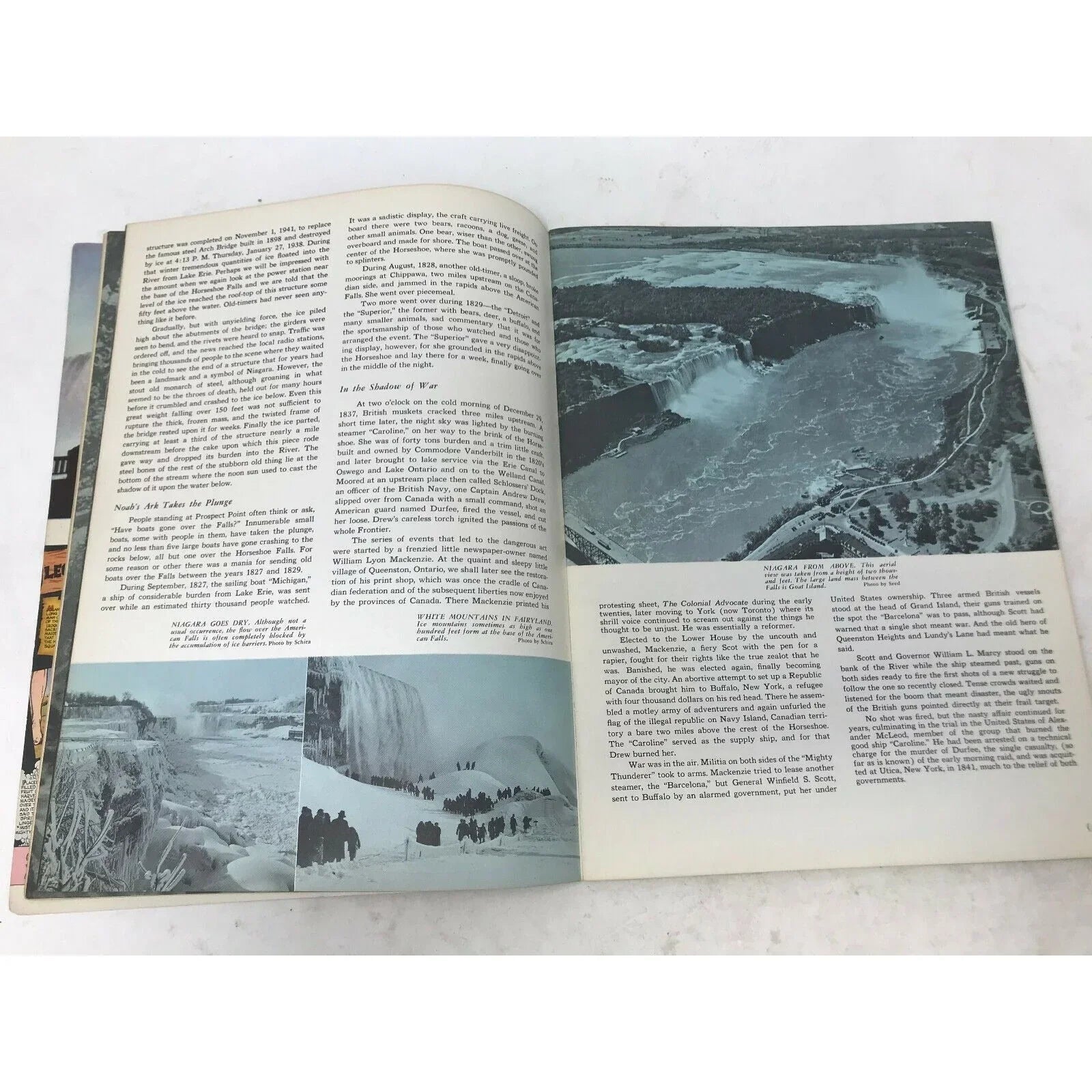 The NIAGARA STORY Pictorial Guide to Niagara Falls R Yates 1954 R Yates  A+ Stuff Books