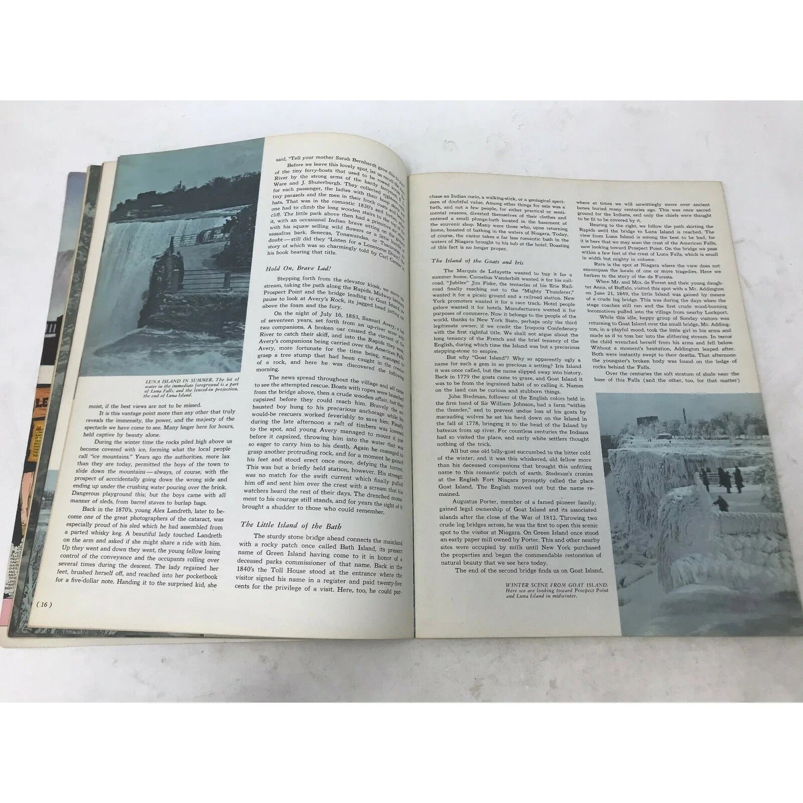 The NIAGARA STORY Pictorial Guide to Niagara Falls R Yates 1954 R Yates  A+ Stuff Books