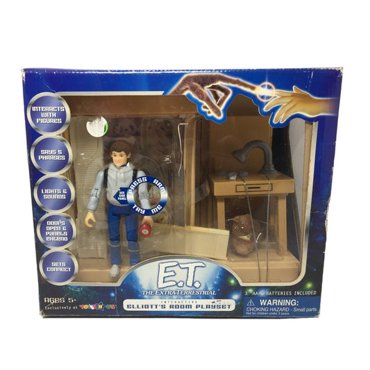 Vintage E.T. The Extra-Terrestrial Interactive Elliot's Room Playset