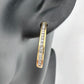 1/2 Carat Diamond Hoop Earrings- Beautiful!