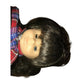 GUSTEL WEID Vinyl Doll PAULINE Brunette in Jacket w Plaid Scarf  Made in Germany