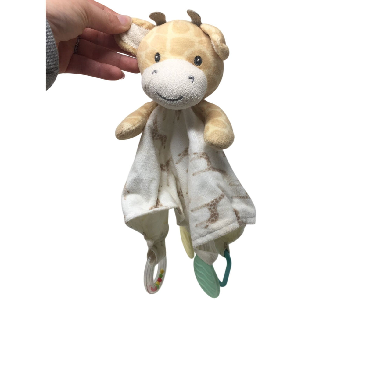 Modern Baby Giraffe Lovey Security Blanket Modern Baby  A+ Stuff baby toys