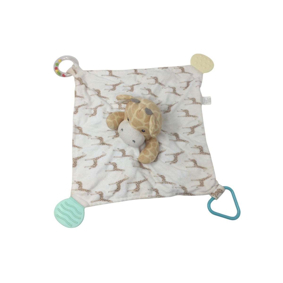 Modern Baby Giraffe Lovey Security Blanket Modern Baby  A+ Stuff baby toys