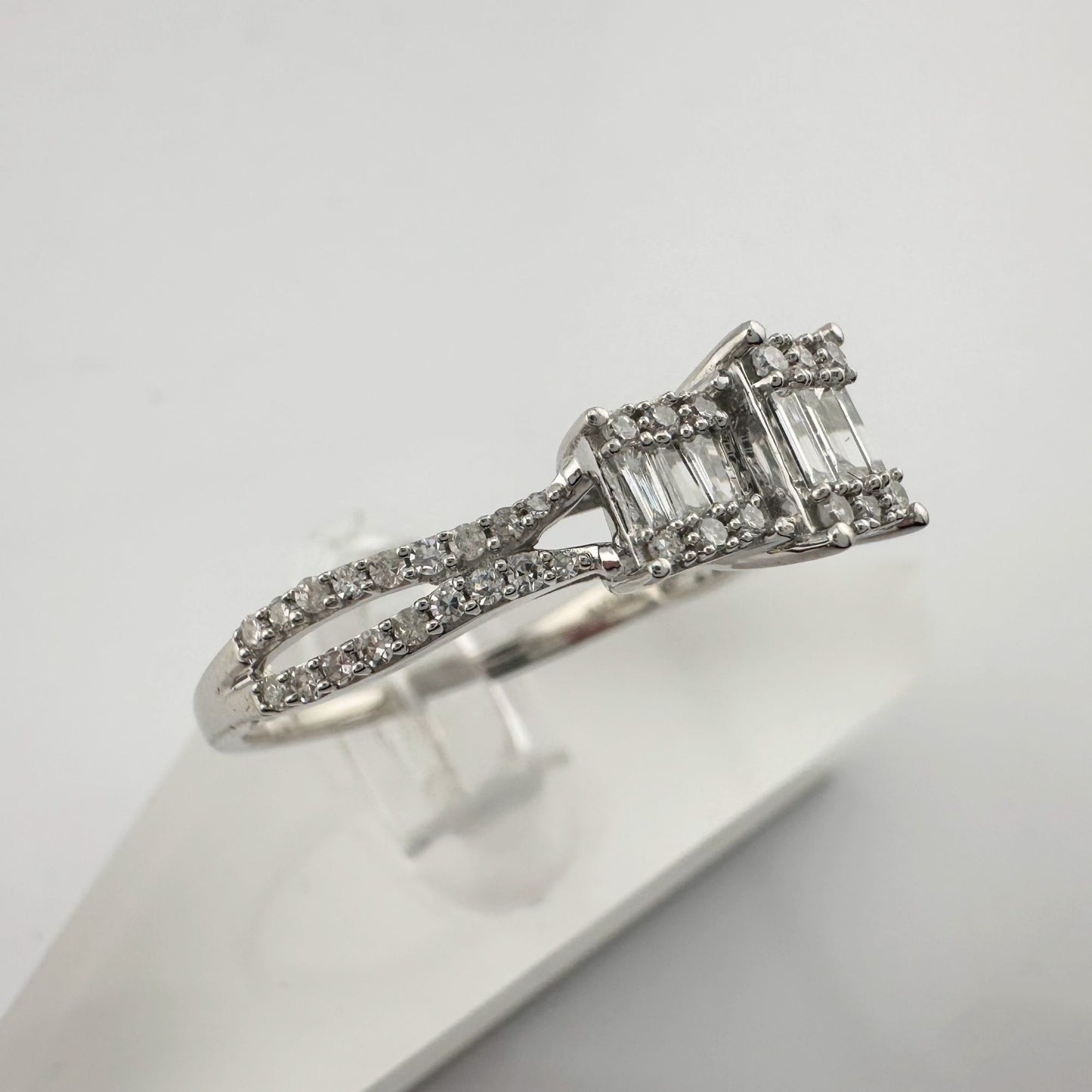 Stunning 1/2 Carat VS Lab Diamond Ring with Digital Appraisal Size 10