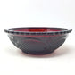 Vintage Avon 1876 Cape Cod Ruby Red Glass Serving Bowl  (9.75") Avon  A+ Stuff Drinking, Dining & More
