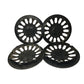 Set of 4 Plastic 14'' PAT PEND Turbine Custom Hubcaps - A+ Stuff