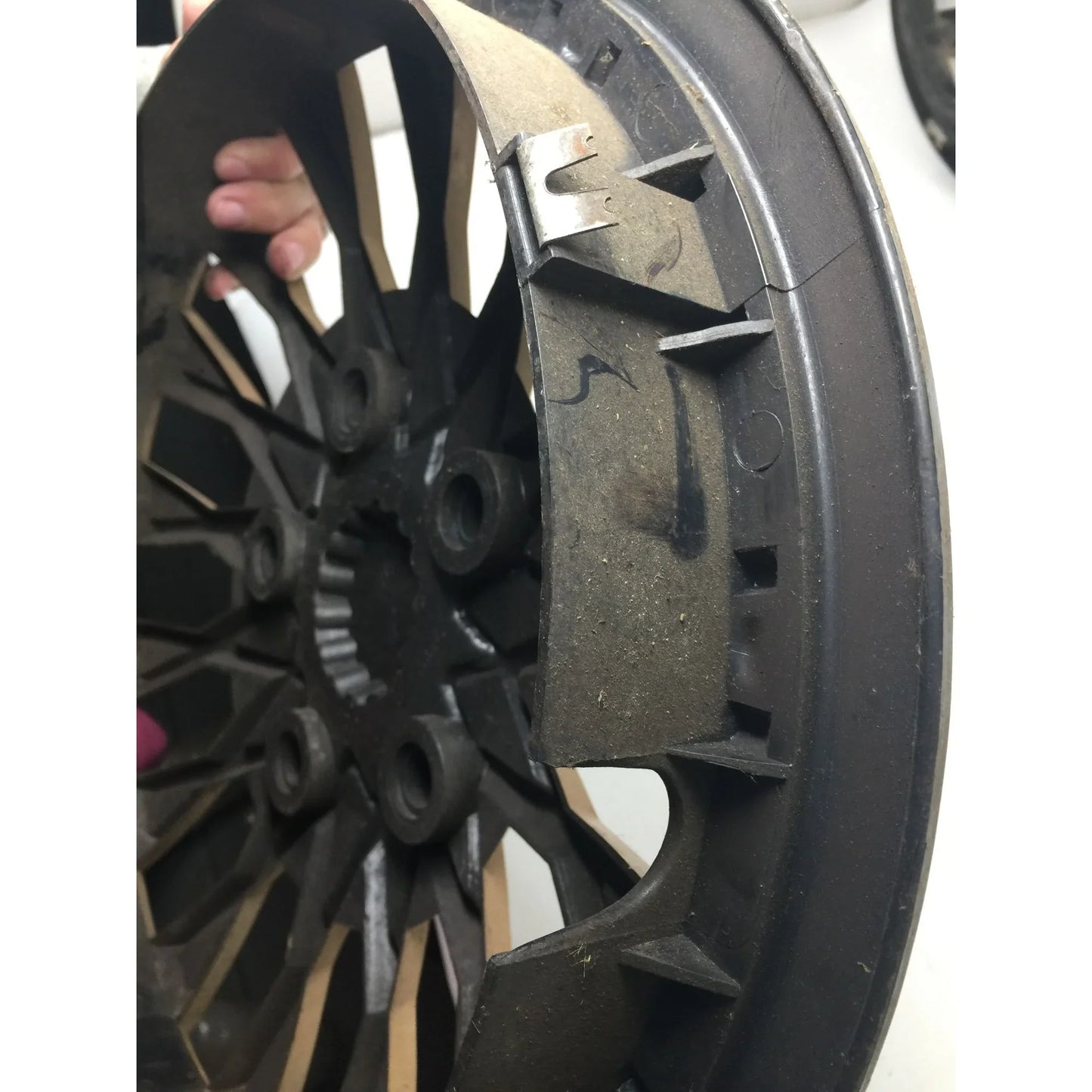 Set of 4 Plastic 14'' PAT PEND Turbine Custom Hubcaps - A+ Stuff
