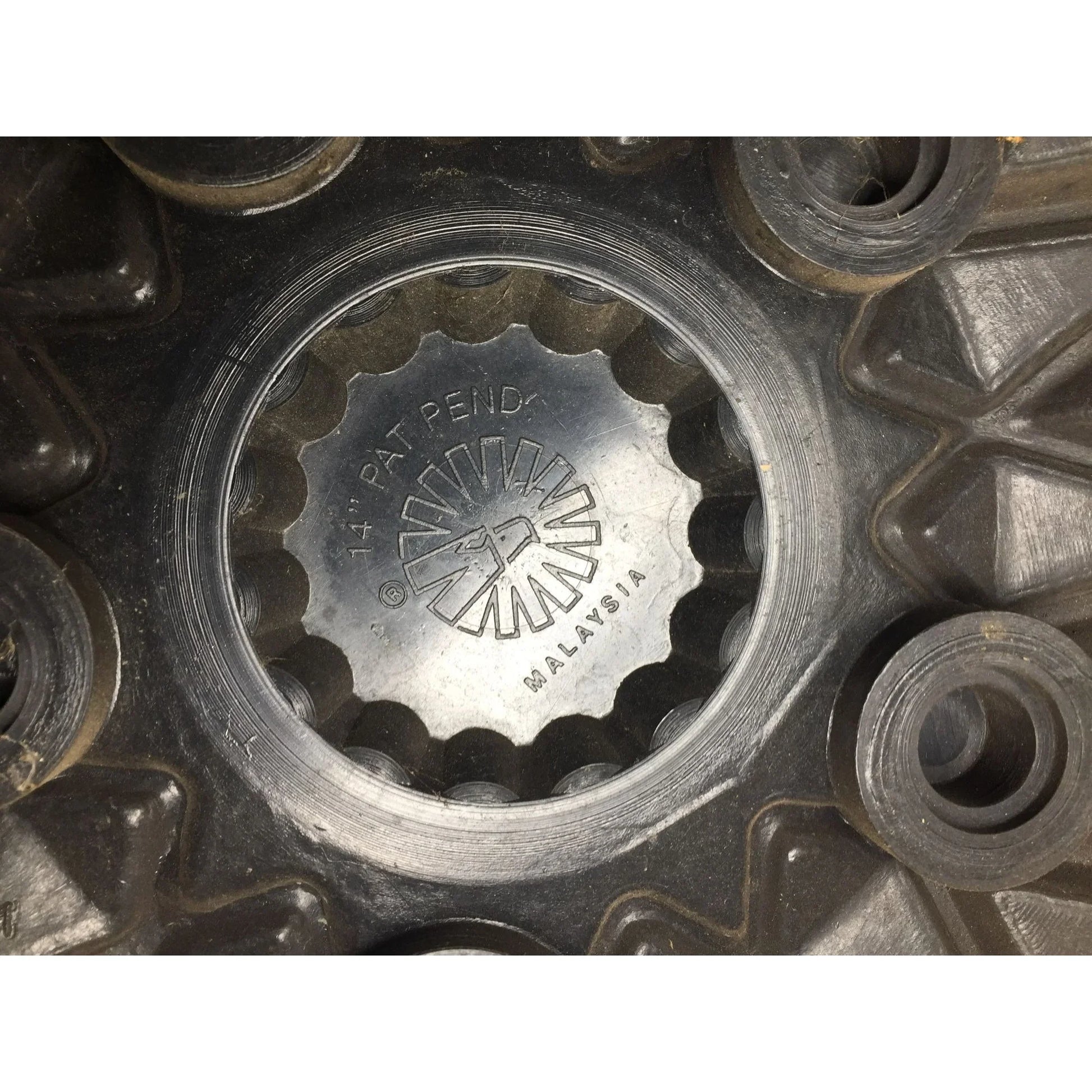 Set of 4 Plastic 14'' PAT PEND Turbine Custom Hubcaps - A+ Stuff
