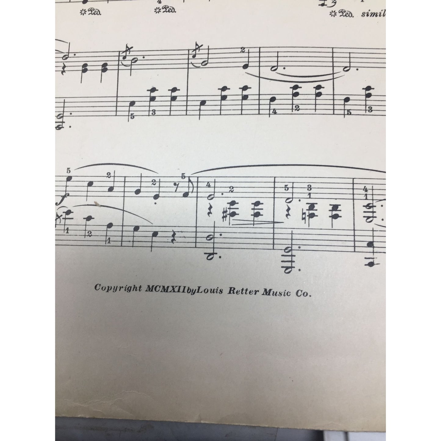 ''GREGORY SOLOS FOR THE PIANO'' SHEET MUSIC