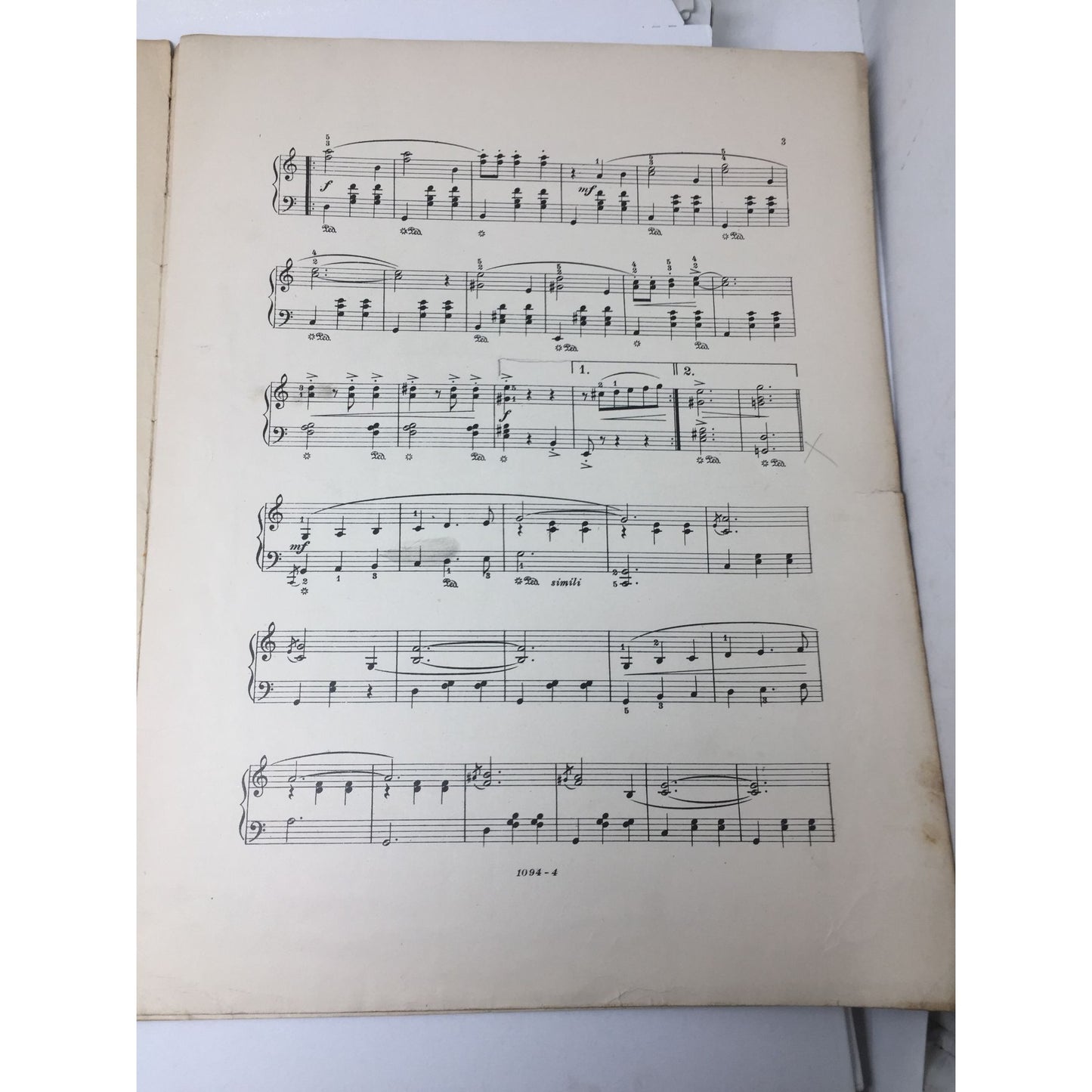 ''GREGORY SOLOS FOR THE PIANO'' SHEET MUSIC