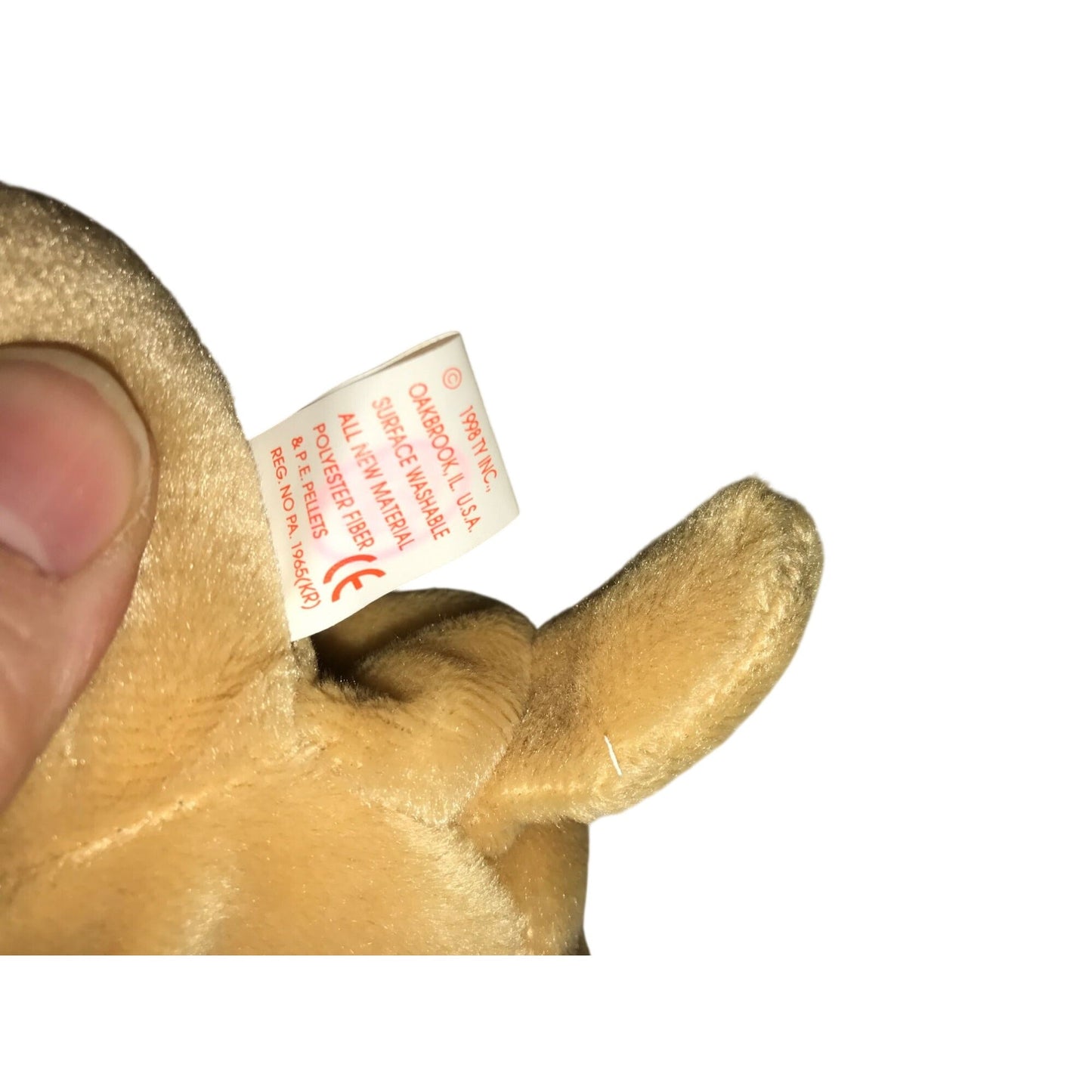 1998 Fetch the Golden Retriever Beanie Baby TY Beanie Baby  A+ Stuff Plush Toys / Stuffed Animals