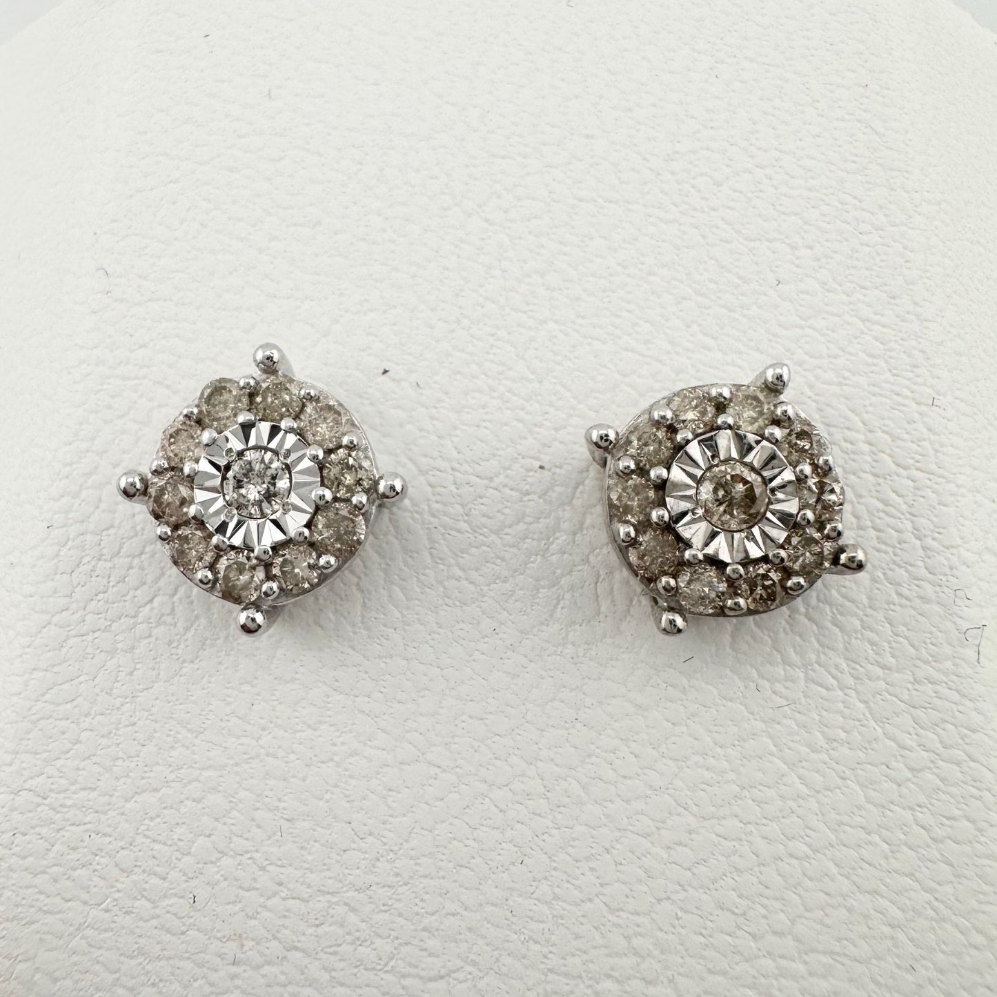 1/2 Carat Diamond Stud Earrings