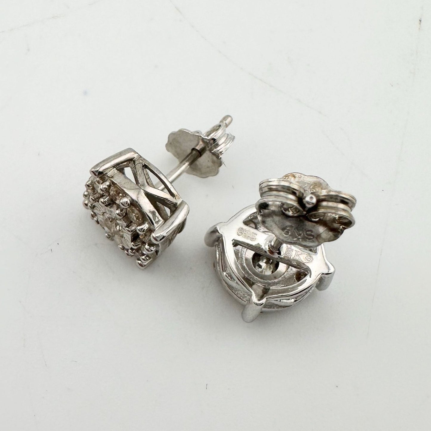 1/2 Carat Diamond Stud Earrings