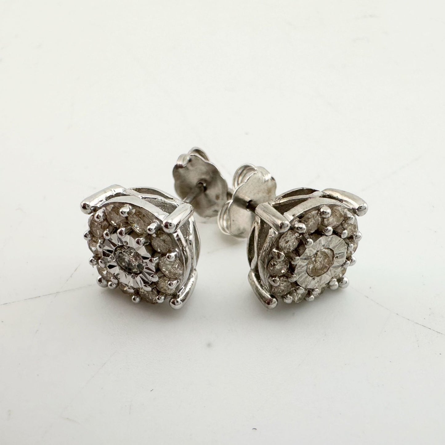 1/2 Carat Diamond Stud Earrings