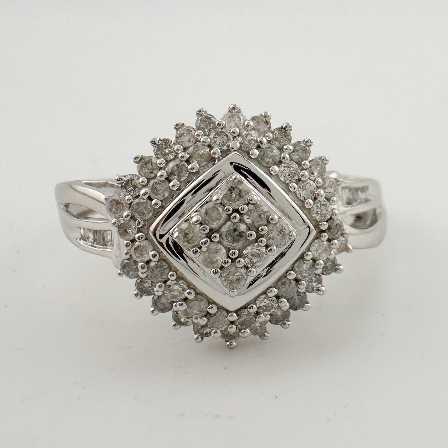 Beautiful 1/2 Ct Natural Diamond Ring -  Size 9