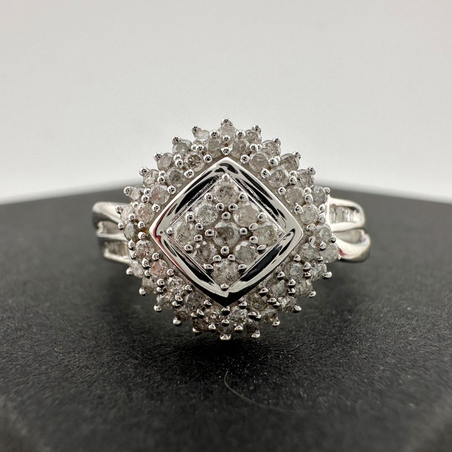 Beautiful 1/2 Ct Natural Diamond Ring -  Size 9