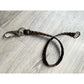 GUCCI Brown Braided Leather Belt with Caribiner Style Clasps