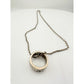 Dolce and Gabanna Cut Out DG Ring with Necklace