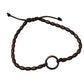 Unisex Bronze Colored Adjustable Bracelet/Anklet