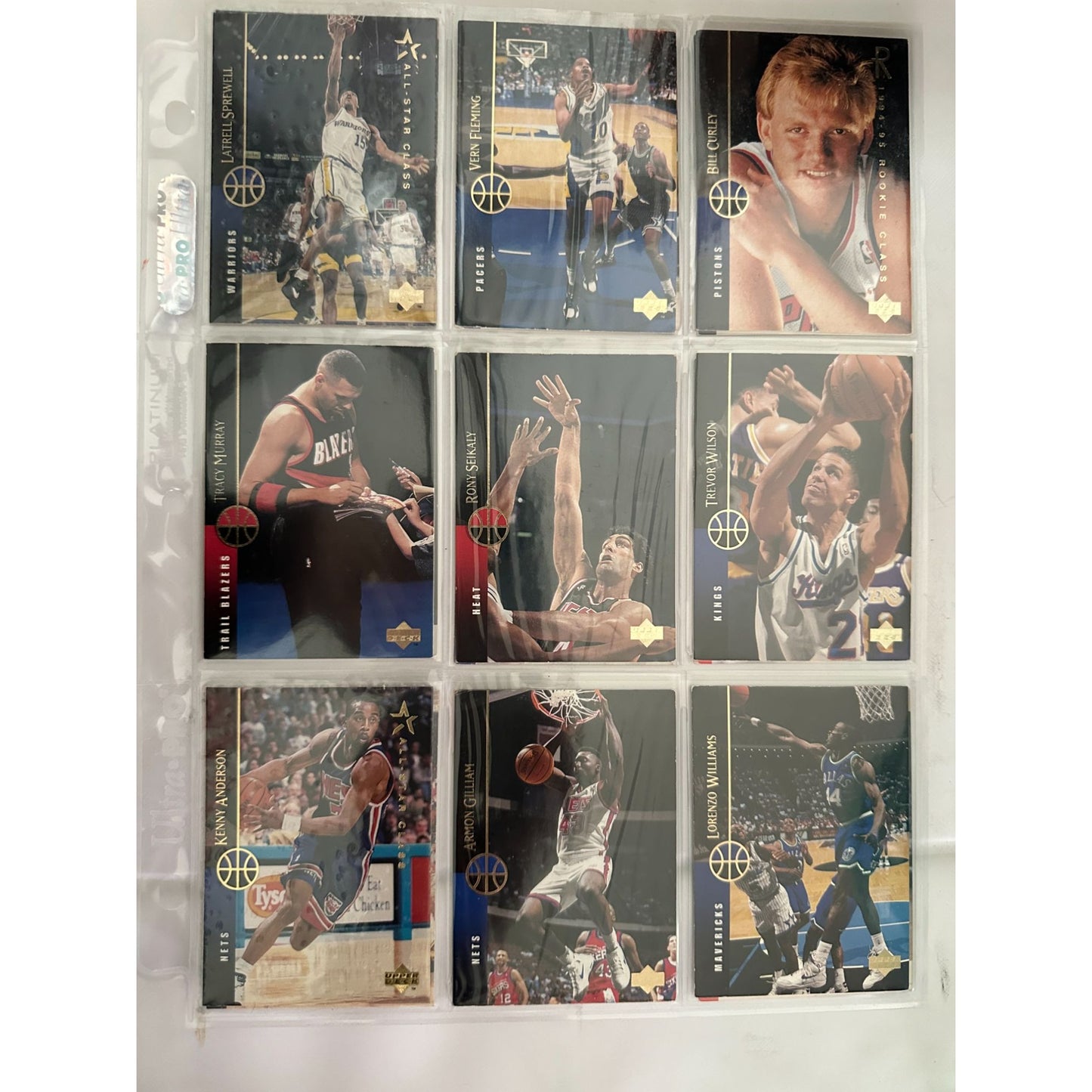 Skybox Premium & Upper Deck 1996-97  NBA Basketball Cards Featuring Players Like Shaquille O'Neal Dennis Rodman & Grant Hill