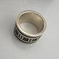 Tiffany and Co Thick Band Atlas Ring - Sterling Silver Size 5