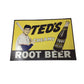 Vintage Ted Williams Ted's Creamy Root Beer Soda Pop Metal Advertising Sign