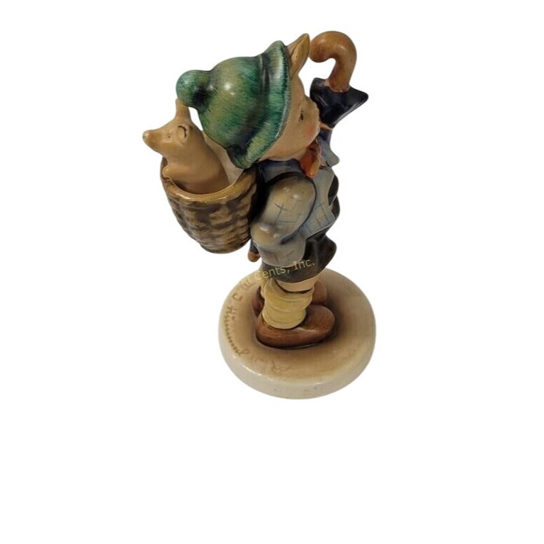M.I. Hummel "Home From Market" porcelain figurine (Mold #198) Goebel  A+ Stuff