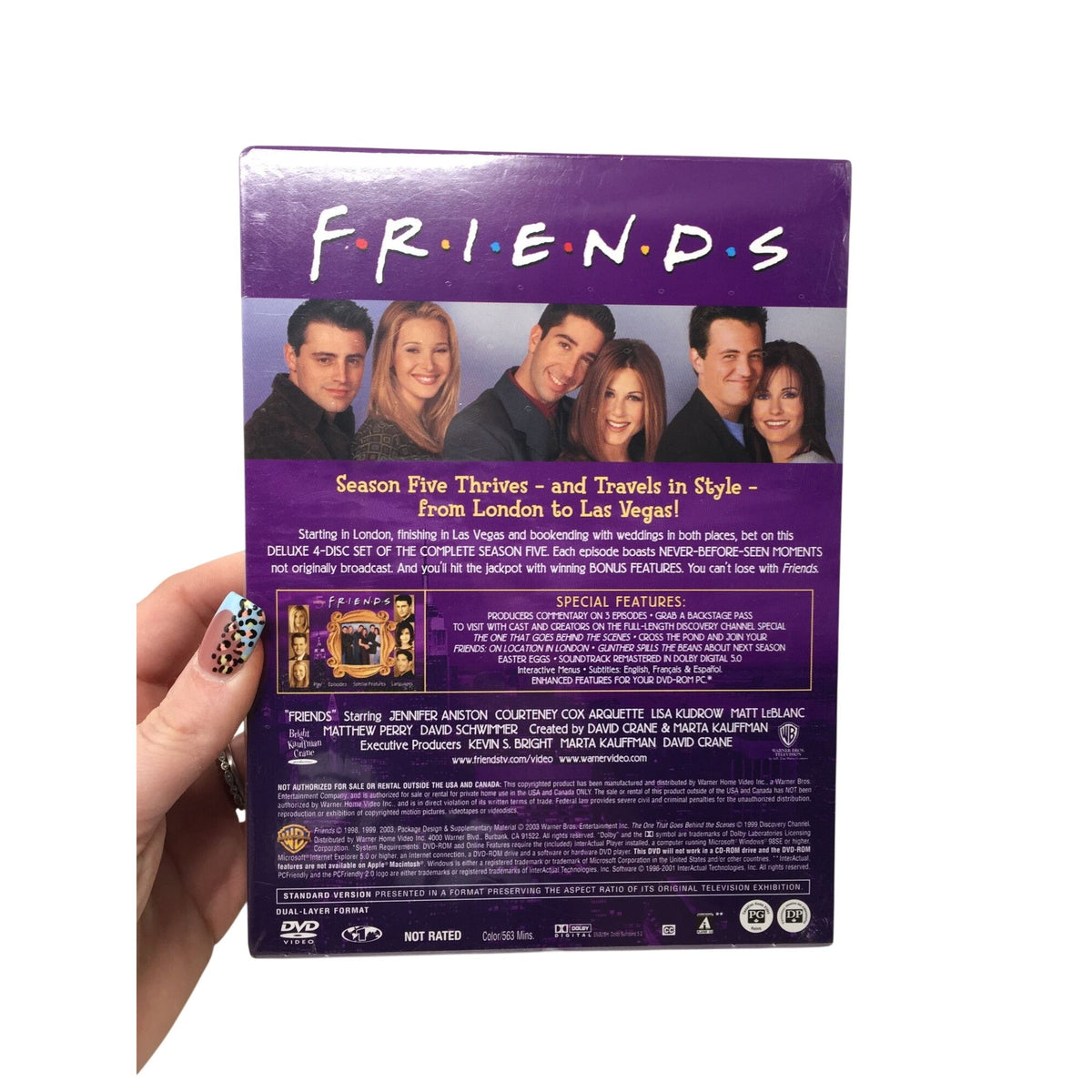 DVD box set for Friends: The Complete Fifth Season A+ Stuff  A+ Stuff DVDs & Videos