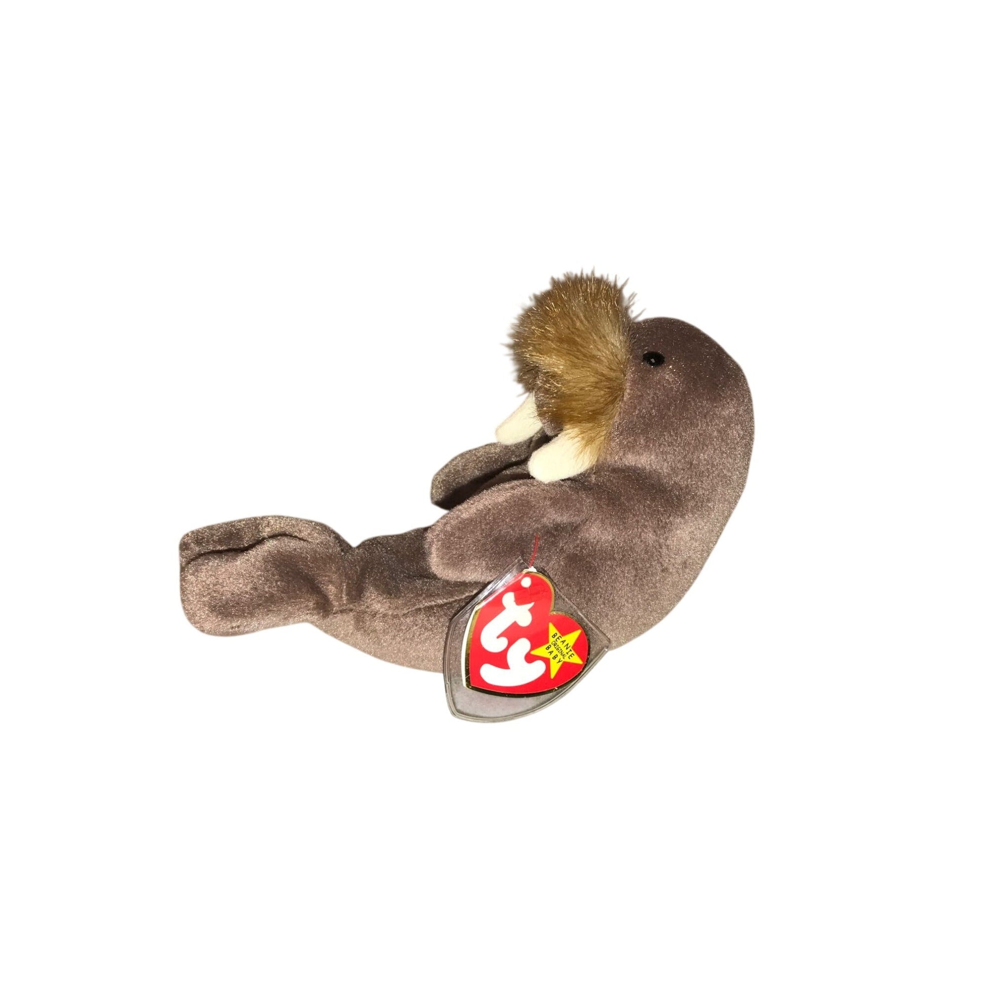 Vintage 1996 Jolly the Walrus Beanie Baby TY Beanie Baby  A+ Stuff Plush Toys / Stuffed Animals
