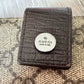 Gucci Coated Canvas and Croc Embossed Leather  GG Long Wallet