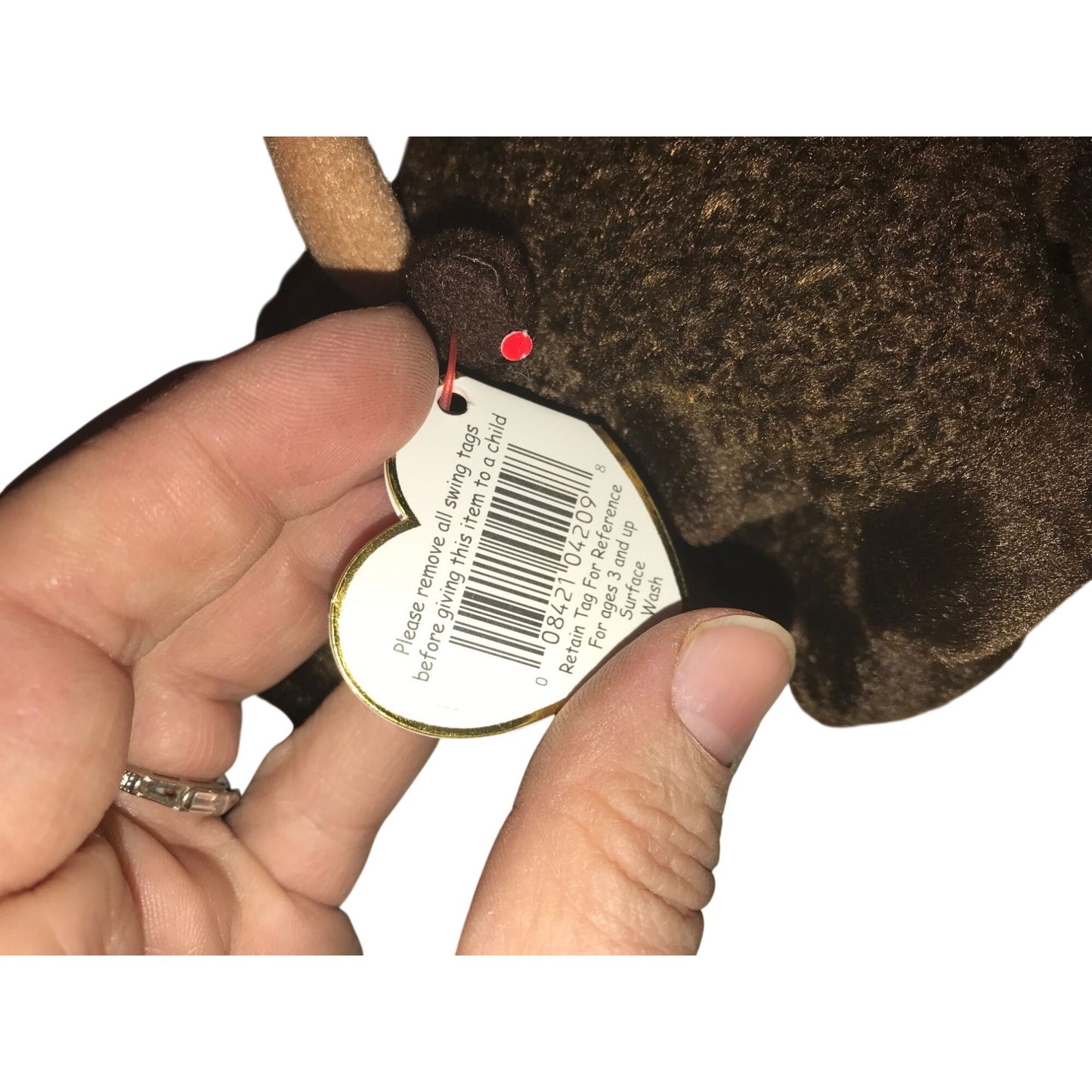 Vintage 1998 Roam the Buffalo Beanie Baby TY Beanie Baby  A+ Stuff Plush Toys / Stuffed Animals