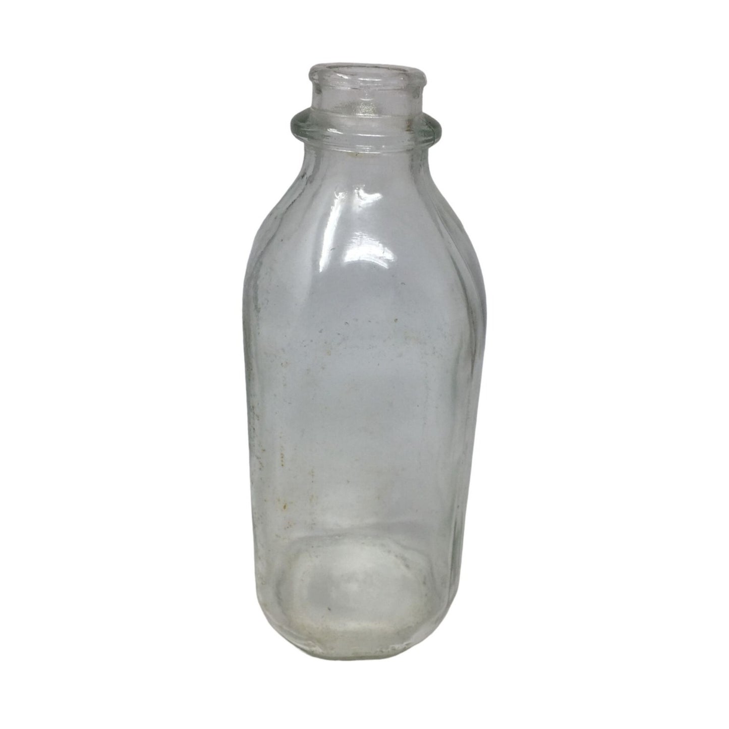 Vintage Clear Glass 1 Quart Milk Jug/Bottle (25 78 on the bottom)