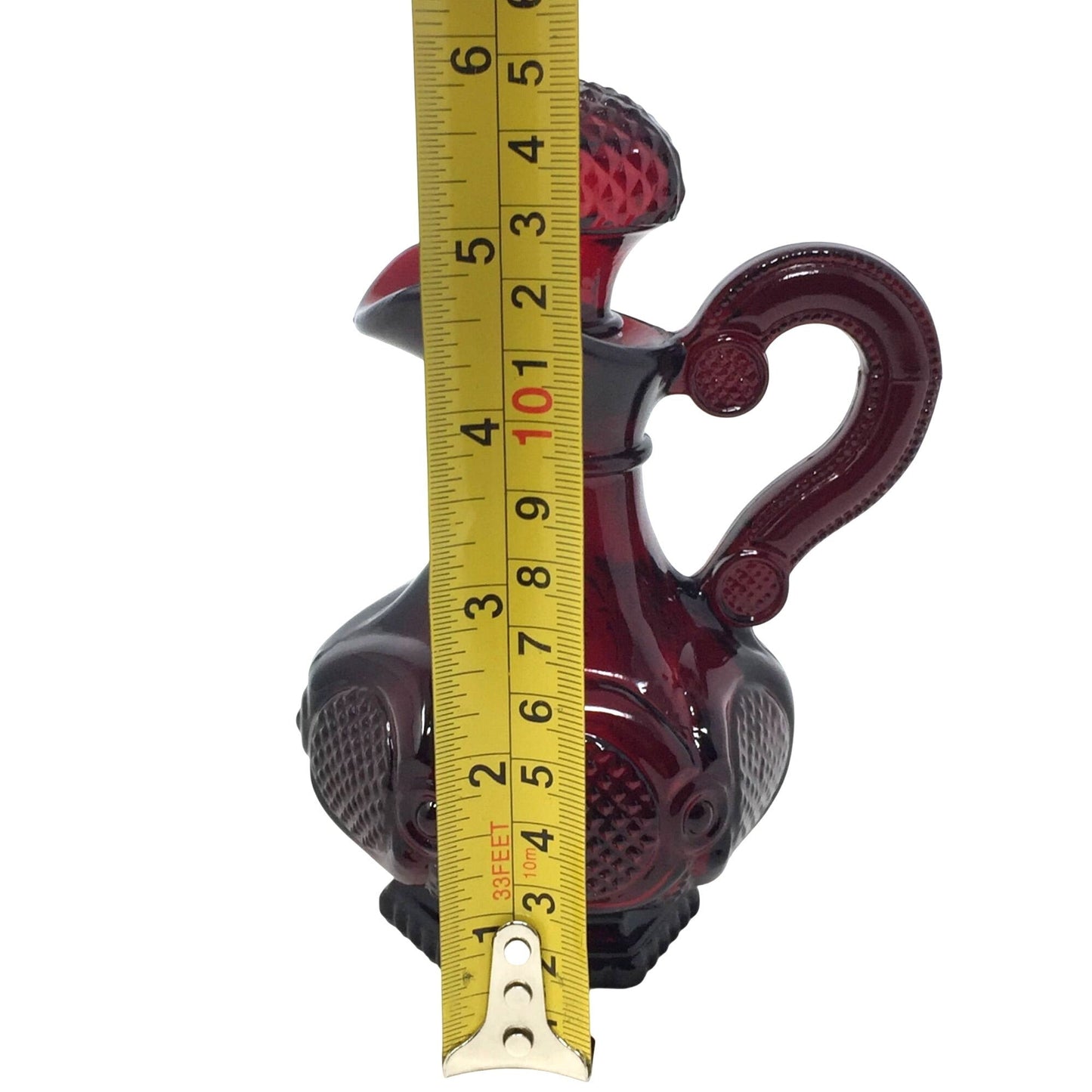 Vintage Avon 1876 Cape Cod Collection Ruby Red Glass Cruet with Stopper Avon  A+ Stuff Drinking, Dining & More