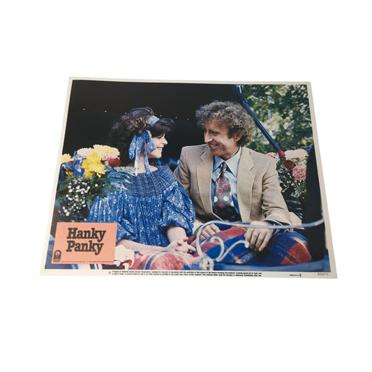 Vintage Collectible Movie Stills Poster- Hanky Panky with Gene Wilder & Gilda Radner