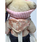 Two vintage, Brass Button Bears Sports Bears. Crosby & Ginger. Brass Button Sports Bears  A+ Stuff Plush Toys / Stuffed Animals