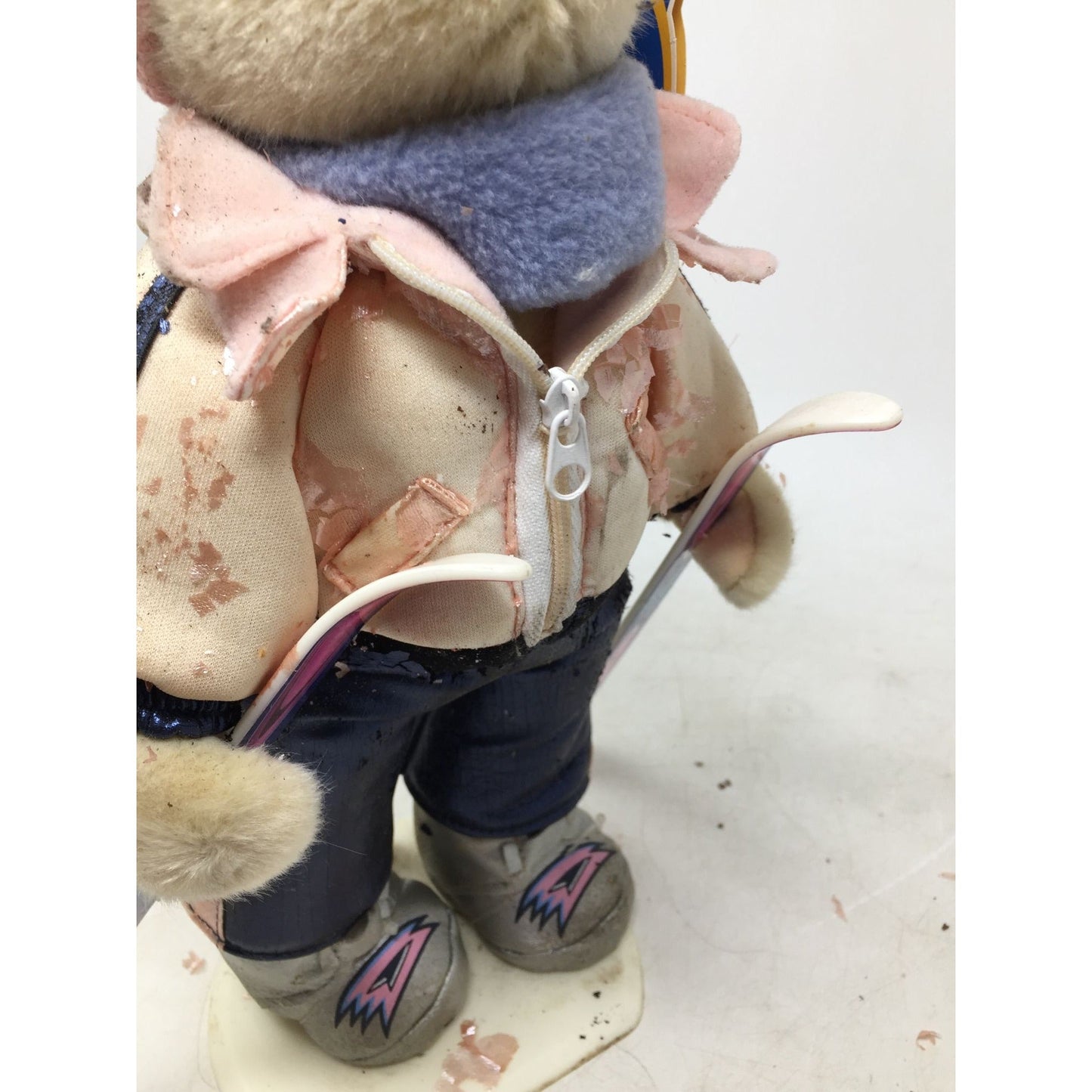 Two vintage, Brass Button Bears Sports Bears. Crosby & Ginger. Brass Button Sports Bears  A+ Stuff Plush Toys / Stuffed Animals